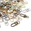 50Pcs 5 Colors Alloy Swivel Snap Hook Clasps FIND-TA0005-83-3