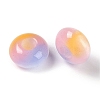 Triple Color Resin European Beads RESI-F055-06E-2