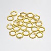 Brass Open Jump Rings LS-X-KK-E647-17G-3mm-1