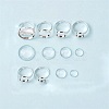 ARRICRAFT 120Pcs 12 Style DIY Finger Ring Making Kits DIY-AR0001-60-1