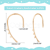 18Pcs 3 Colors Iron Ear Cuff Findings EJEW-UN0002-31-3