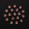 20Pcs Spray Painted Glass Beads GLAA-YW0001-13-1