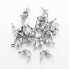 Tarnish Resistant 304 Stainless Steel Bead Tips STAS-H443-28P-1