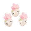 Translucent Resin Cabochons RESI-XCP0002-68B-1