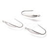 Tarnish Resistant 316 Surgical Stainless Steel Earring Hooks STAS-Z034-10P-1