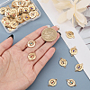 SUPERFINDINGS 40Pcs 4 Colors Alloy Connector Charms FIND-FH0010-77-3