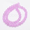 Natural & Dyed Malaysia Jade Bead Strands X-G-A146-8mm-A17-2