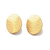 Ion Plating(IP) 304 Stainless Steel Stud Earrings Findings STAS-B041-06G-2