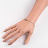 Tarnish Resistant Stainless Steel Cable Chain Bracelets X-BJEW-JB01930-3
