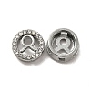 Alloy Crystal Rhinestone Slider Charms PALLOY-F290-07P-1