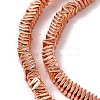 Electroplated Synthetic Non-magnetic Hematite Beads Strands G-G849-07A-RG-4