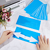 CRASPIRE 15 Sets PVC Self Adhesive Arrow Label Stickers DIY-CP0009-43B-3