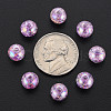 Transparent Crackle Acrylic Beads MACR-S373-66-L01-4