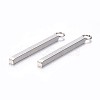 Tarnish Resistant 304 Stainless Steel Bar Pendants X-STAS-P186-05P-33mm-2