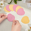 20Pcs 2 Colors Foam Texture Painting Paper DIY-BC00016-31B-3