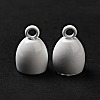 Spray Painted 201 Stainless Steel Cord Ends STAS-G304-01E-2