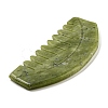 Natural Xiuyan Jade Massage Combs LS-AJEW-K045-01A-2