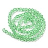 Transparent Glass Beads Strands EGLA-A039-T4mm-D24-2