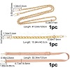 3Pcs 3Styles Bag Strap Chains FIND-GF0001-68-2
