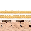 Transparent Glass Beads Strands EGLA-A044-T2mm-MD03-4