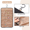 Double-sided PVC Wall-Mounted Jewelry Hanging Rolls AJEW-WH0323-01B-5