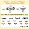 70Ppcs 14 Styles Tibetan Style Alloy Tube Bails FIND-CJ0002-99-8