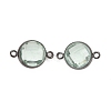 Brass Glass Links Connectors KK-C228-04B-2