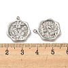 Non-Tarnish 304 Stainless Steel Pendants STAS-L022-030P-3