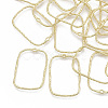 Alloy Open Back Bezel Pendants X-PALLOY-S121-81B-1