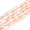 Anti-Tarnish Electroplate Glass Beads Strands GLAA-T025-27D-1