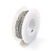 Tarnish Resistant 304 Stainless Steel Cable Chains CHS-C002-03P-02-2