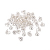 201 Stainless Steel Bead Cap Pendant Bails STAS-L244-27C-S-1