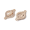 Religion Alloy Connector Charms with Crystal Rhinestone FIND-YW0003-47-4