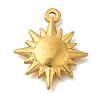 304 Stainless Steel Pendants STAS-Z092-01G-09-1