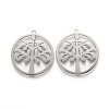 Non-Tarnish 304 Stainless Steel Pendants STAS-L245-011P-1