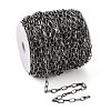 Iron Paperclip Chains CH-R025-13x6mm-B-6