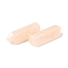 Natural Pink Aventurine Pointed Pendants G-D460-01I-3