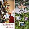 50Pcs Wood Cutouts DIY-SP0004-64A-01-5