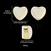 Silicone Ear Nuts SIL-YW0001-09G-5