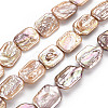 Natural Keshi Pearl Beads Strands PEAR-S020-K06-2