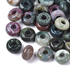 Natural Indian Agate European Beads X-G-Q503-03-1