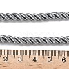 5MM Nylon Twisted Cord Necklace Making FIND-G096-01P-28-3