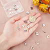 26Pcs 26 Style Natural Black Lip Shell Beads SSHEL-BC0001-13-4