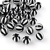 Strip Opaque Acrylic Beads SACR-R885-20mm-01-1