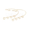 316 Stainless Steel Ear Cuff Findings Ion Plating(IP) STAS-H148-04G-3