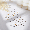 40Pcs 4 Colors Alloy Mini Buttons FIND-LP0003-85-1