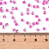 8/0 Inside Colours Transparent Glass Seed Beads X1-SEED-T007-06I-4