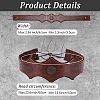 PU Leather & Alloy Headbands Hair Accessories for Women Girls OHAR-WH20009-02B-02-2