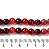 Dyed & Heated Natural Dragon Veins Agate Beads Strands X-G-P539-A01-25-5
