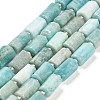 Natural Amazonite Beads Strands G-G068-A35-01-1